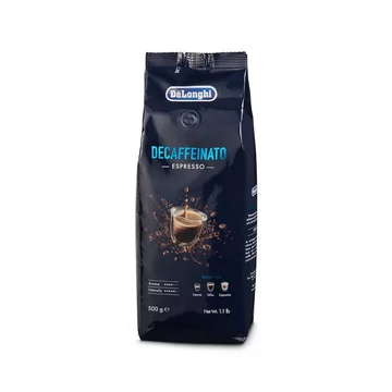 Decaffeinato kávébab, 50% arabica, 50% robusta, 500 g