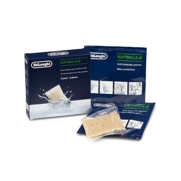 Softballs, vízkőképződést gátló golyócskák kávégépekhez, 2 csomag