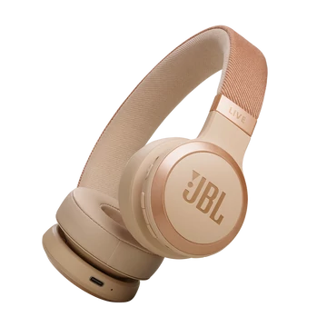 JBL Live 670NC Bluetooth fejhallgató, homok