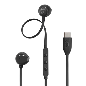 JBL TUNE 305C USB-C vezetékes fülhallgató, fekete