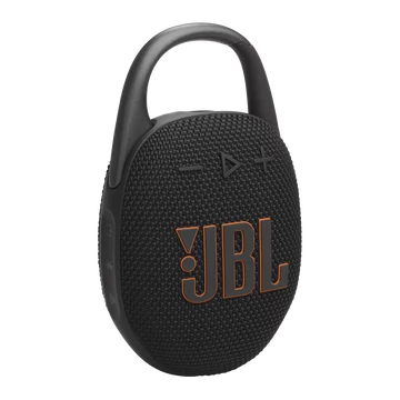 JBL Clip 5 hordozható bluetooth hangszóró, fekete