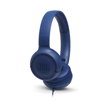 JBL T500 fejhallgató, kék