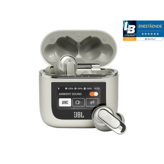 JBL Tour PRO 2 True Wireless fülhallgató, pezsgő