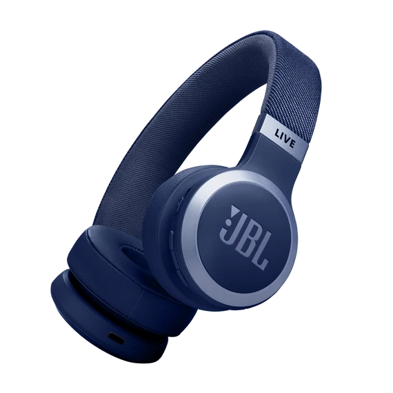 JBL Live 670NC Bluetooth fejhallgató, kék