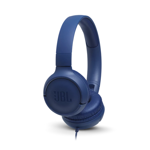 JBL T500 fejhallgató, kék