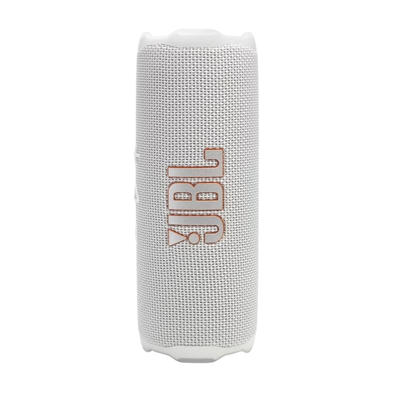 JBL Flip 7 vízálló hordozható Bluetooth hangszóró, fehér
